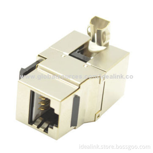 Keystone Jack, Cat5e/6 FTP with CE Standard and RoHS Directive-compliant, High-quality, Best Price